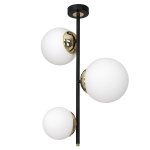 Visilica SPARTA crno zlatna 3xE14 - slika 1