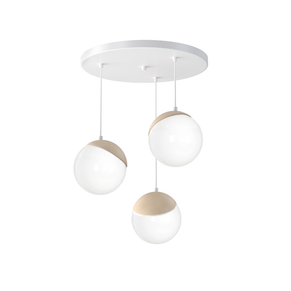 Visilica SFERA WOOD drvo 3xE14
