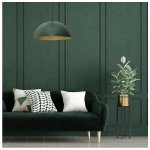 Visilica BETA zeleno zlatna E27 - slika 3