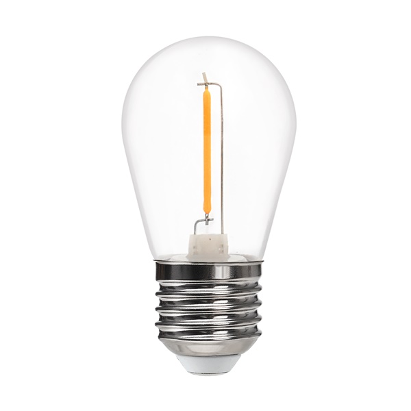 LED ŽARULJA E27 ST45 1W 2700K Plastična