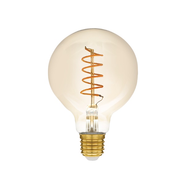 LED ŽARULJA E27 G125 4W 2700K Amber