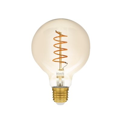 LED ŽARULJA E27 G125 4W 2700K Amber