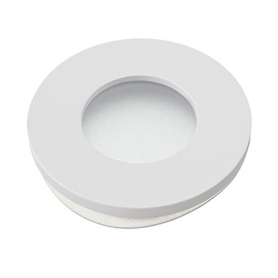 OKVIR ZA ŽARULJU OKRUGLI BIJELI IP44