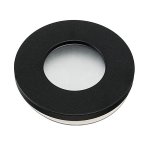 OKVIR ZA ŽARULJU OKRUGLI CRNI IP44 - slika 1