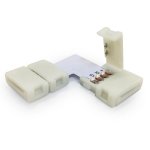 KUTNI KONEKTOR ZA LED TRAKU - slika 1