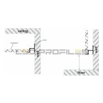 Aluminijski profil 7 UGRADBENI 45mm x 35.5mm - 2m - slika 4