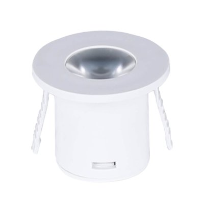 LED ugradbeni downlight okrugli bijeli 1W