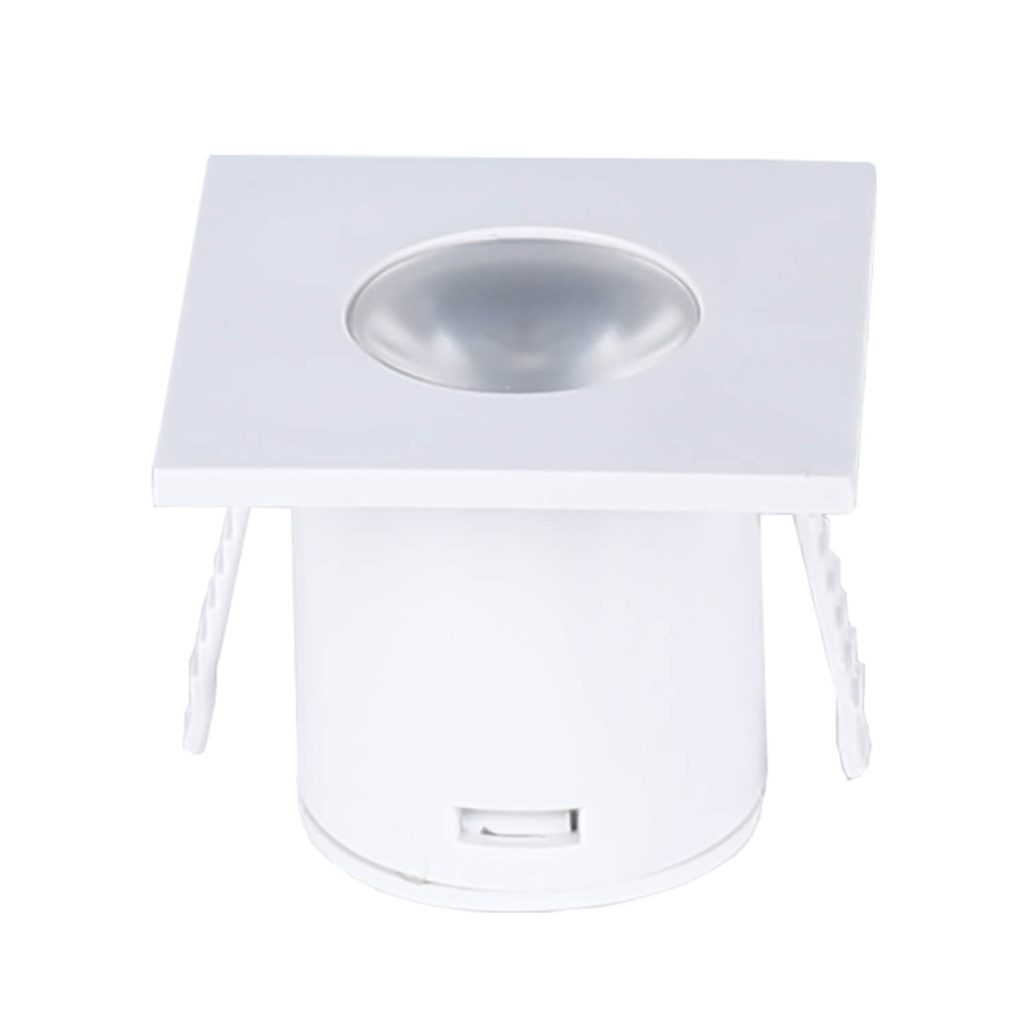LED ugradbeni downlight kvadratni bijeli 1W OPTONICA 3299