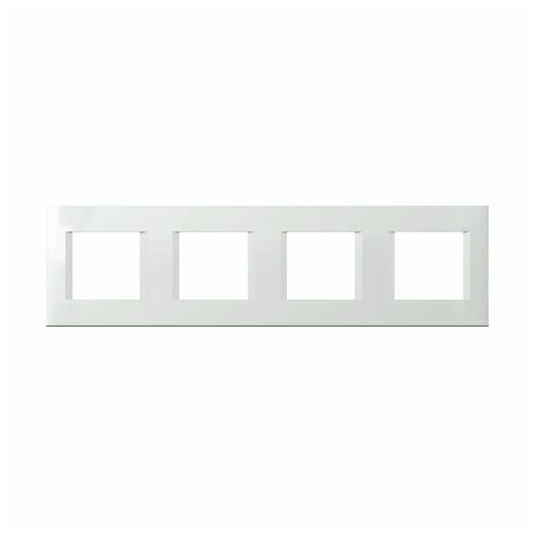 Okvir LINE 4x2 mjesta OL28 TEM MODUL PW bijela