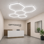 LED Hexagon SET 5HEXS 192W - slika 1