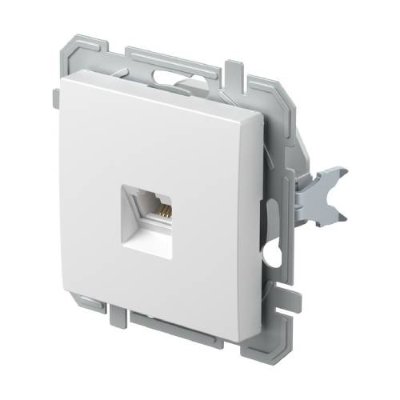 TEM bijela mrežna utičnica RJ45 CAT6