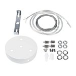 Dodatak za vješanje plafonjera bijeli za SKU: 2901-2928 - slika 1