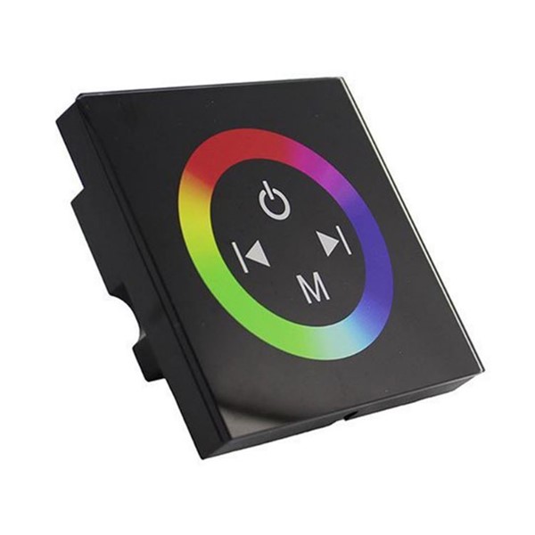 Kontroler za RGB traku 144-288W zidni crni