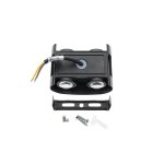 ZIDNA svjetiljka 4W CRNA IP65 - slika 2