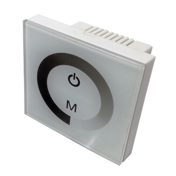 Kontroler za jednobojnu traku 96-192W zidni bijeli