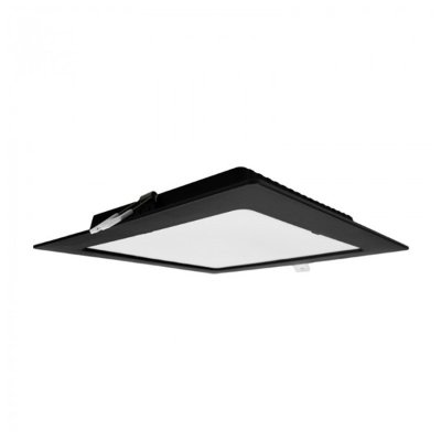 LED PANEL CRNI UGRADBENI 18W KVADRATNI 4000K