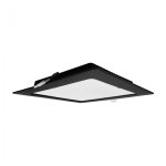 LED PANEL CRNI UGRADBENI 18W KVADRATNI 4000K - slika 1