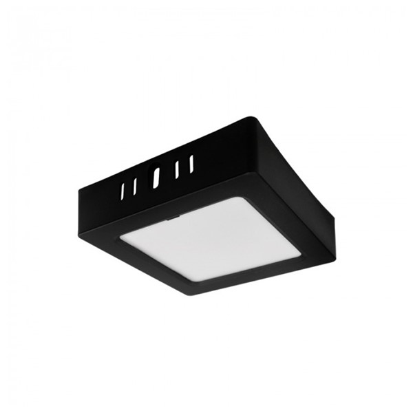 LED PANEL CRNI NADGRADNI 6W KVADRATNI 4000K