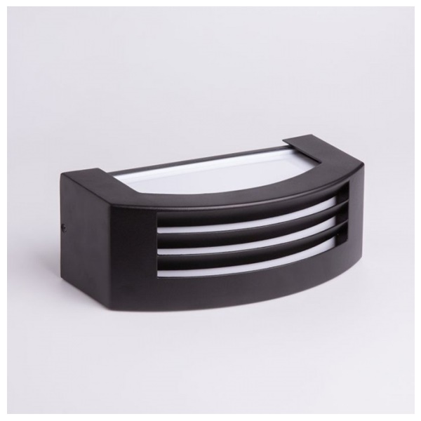 ZIDNA SVJETILJKA CRNA 1*E27 IP54