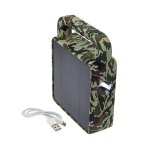 LED solarni reflektor prijenosni + bluetooth zvučnik + punjač - slika 2