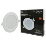 LED PANEL UGRADBENI 18W OKRUGLI 4000K - slika 3