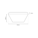 LED plafonjera NEMO GOLD 17W IP44 - slika 3