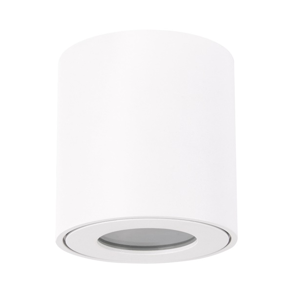 Okrugla tuba spotlight GU10 bijela IP54