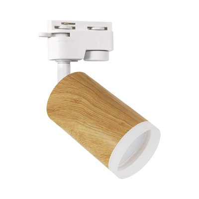 GU10 tračni LED reflektor monofazni drveno bijeli ZADRA TRA