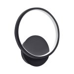 LED ZIDNA svjetiljka 10W IP20 CRNA EMMA C - slika 1