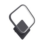 LED ZIDNA svjetiljka 12W IP20 CRNA EMMA D - slika 1