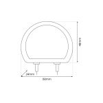 Napajanje 15W 12V 1.25A IP67 Mini - slika 2