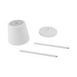 LED stolna svjetiljka punjiva bijela IP54 TOGA - slika 2