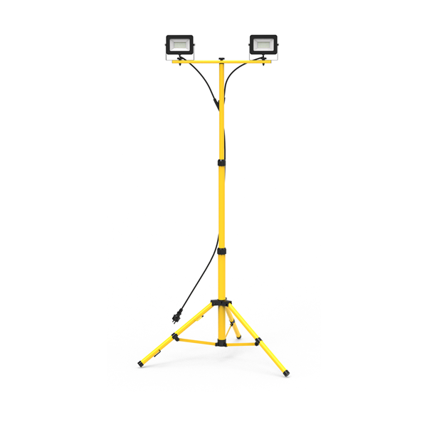 Žuti stalak s dva reflektora x 30W - 4000K