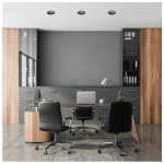 OKVIR ZA ŽARULJU GU10 OKRUGLI CRNI ZAKRETNI - slika 4