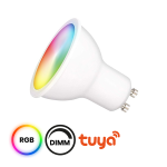 LED žarulja GU10 5W Wi-Fi Smart Tuya RGB CCT Dimabilna - slika 2