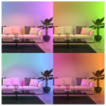 LED žarulja GU10 5W Wi-Fi Smart Tuya RGB CCT Dimabilna - slika 5