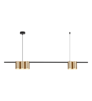 Visilica GENESIS zlatna 5xGU10