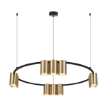 Visilica GENESIS bijela zlatna 10xGU10 - slika 1