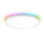 LED stropna svjetiljka bijela 18W CCT+RGB s daljinskim - slika 5