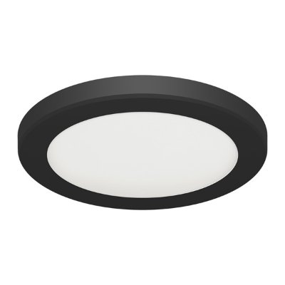 LED plafonjera crna CCT 24W