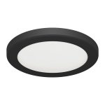 LED plafonjera crna CCT 24W - slika 1