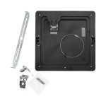 LED plafonjera kvadratna crna CCT 24W - slika 2