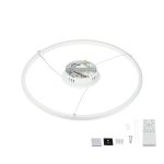 LED VISILICA 30W bijela CCT DIMM + DALJINSKI - slika 2