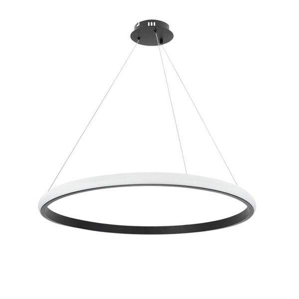 LED VISILICA 30W crna CCT DIMM + DALJINSKI