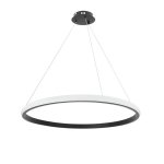 LED VISILICA 30W crna CCT DIMM + DALJINSKI - slika 1