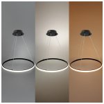 LED VISILICA 30W crna CCT DIMM + DALJINSKI - slika 3