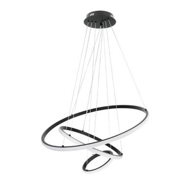 LED VISILICA 78W crna CCT DIMM + DALJINSKI