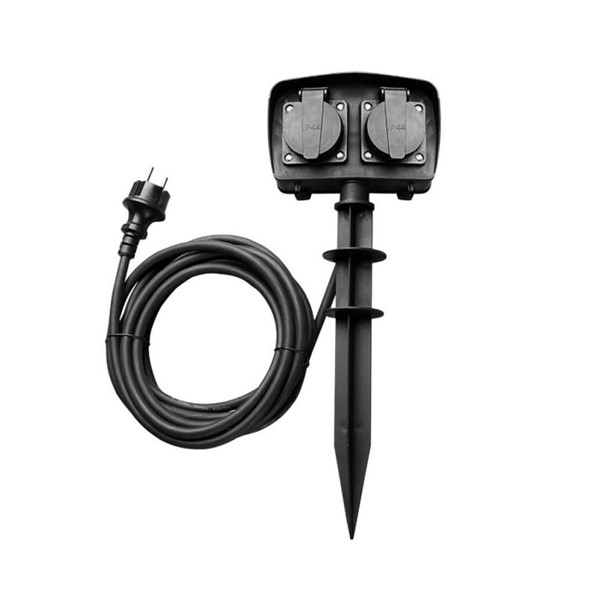 VRTNA UTIČNICA S KABELOM 5 METARA