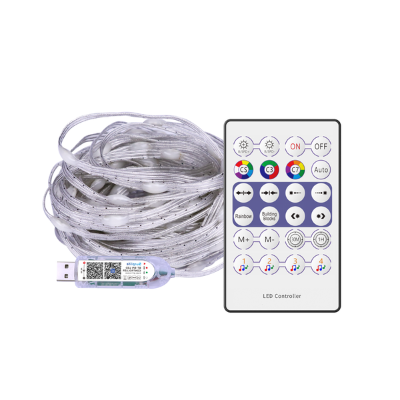 RGB LED lampice 5V 5W IP20 100LED 10m