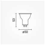 LED ŽARULJA GU10 6W DIMABILNA - slika 2